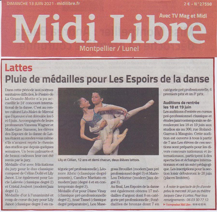 Midi Libre 13/06/21